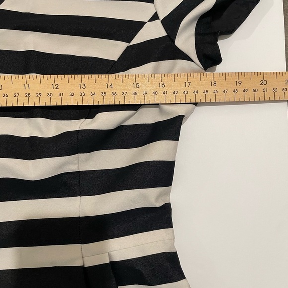 Boss by Hugo Boss striped Woman dress, white and navy - Picture 10 of 10